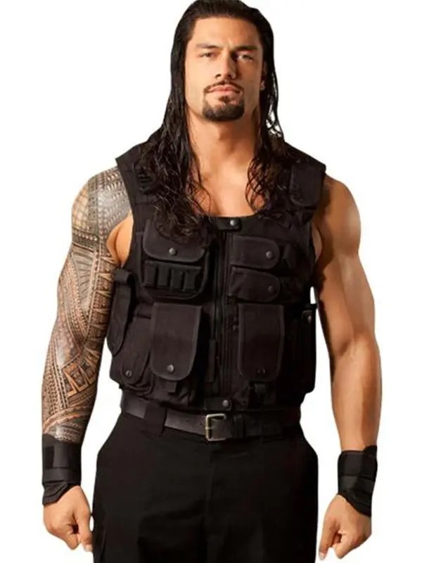 Buy Now WWE Roman Reigns Tactical Black Vest