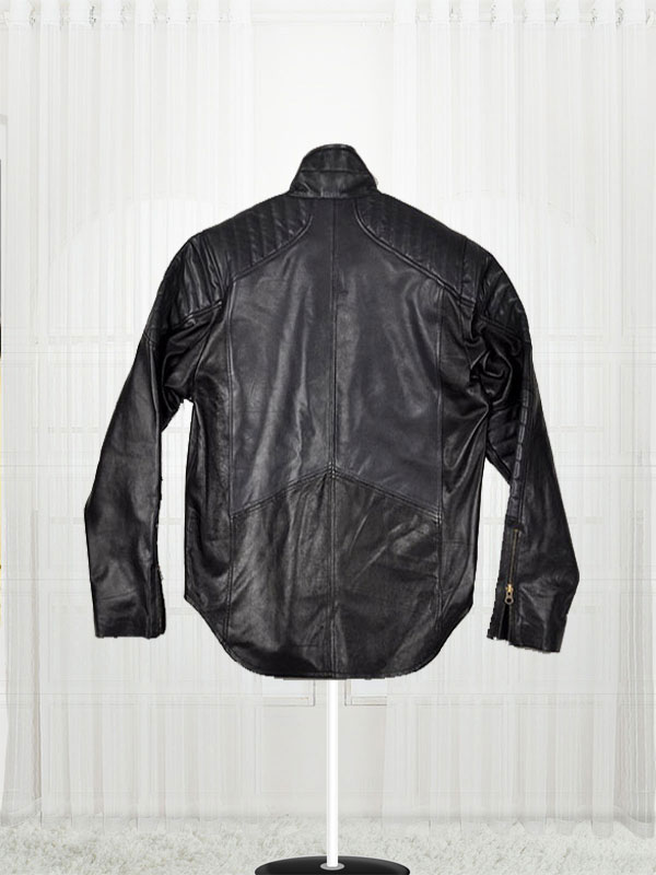 Batman Knight Black Leather Jacket
