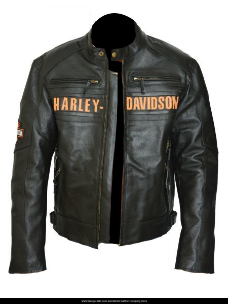 Harley Davidson Men Passing Link Triple Jacket