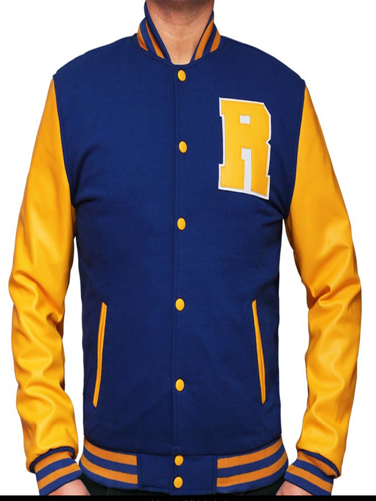 Riverdale KJ Apa Archie Yellow Varsity Jacket - Stars Jackets