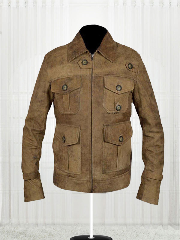 Jason Statham The Expendables Leather Jacket