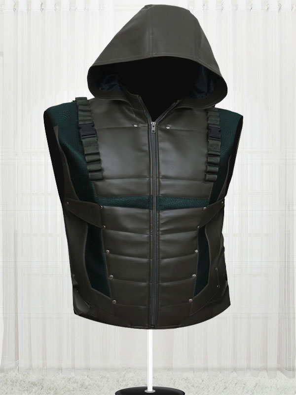 New Green Arrow Oliver Queen Season 4 Vest
