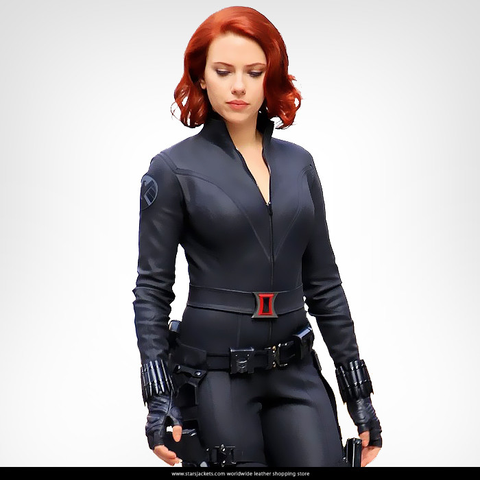 Avengers Age Of Ultron Black Widow Superb Jacket