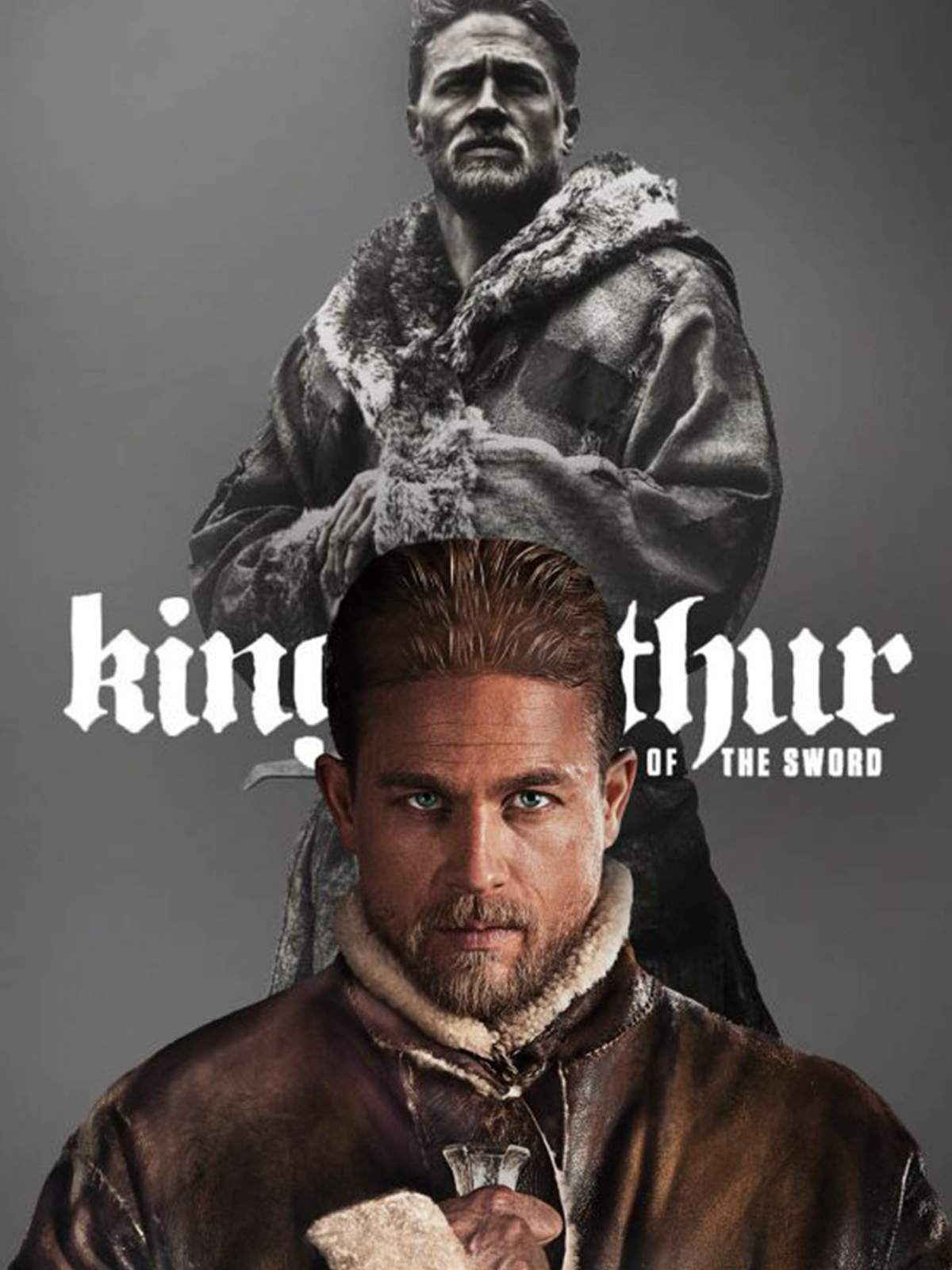 King Arthur Coat - Charlie Hunnam Fur Coat