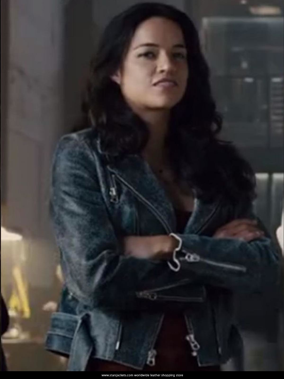 Michelle Rodriguez The Assignment Leather Jacket