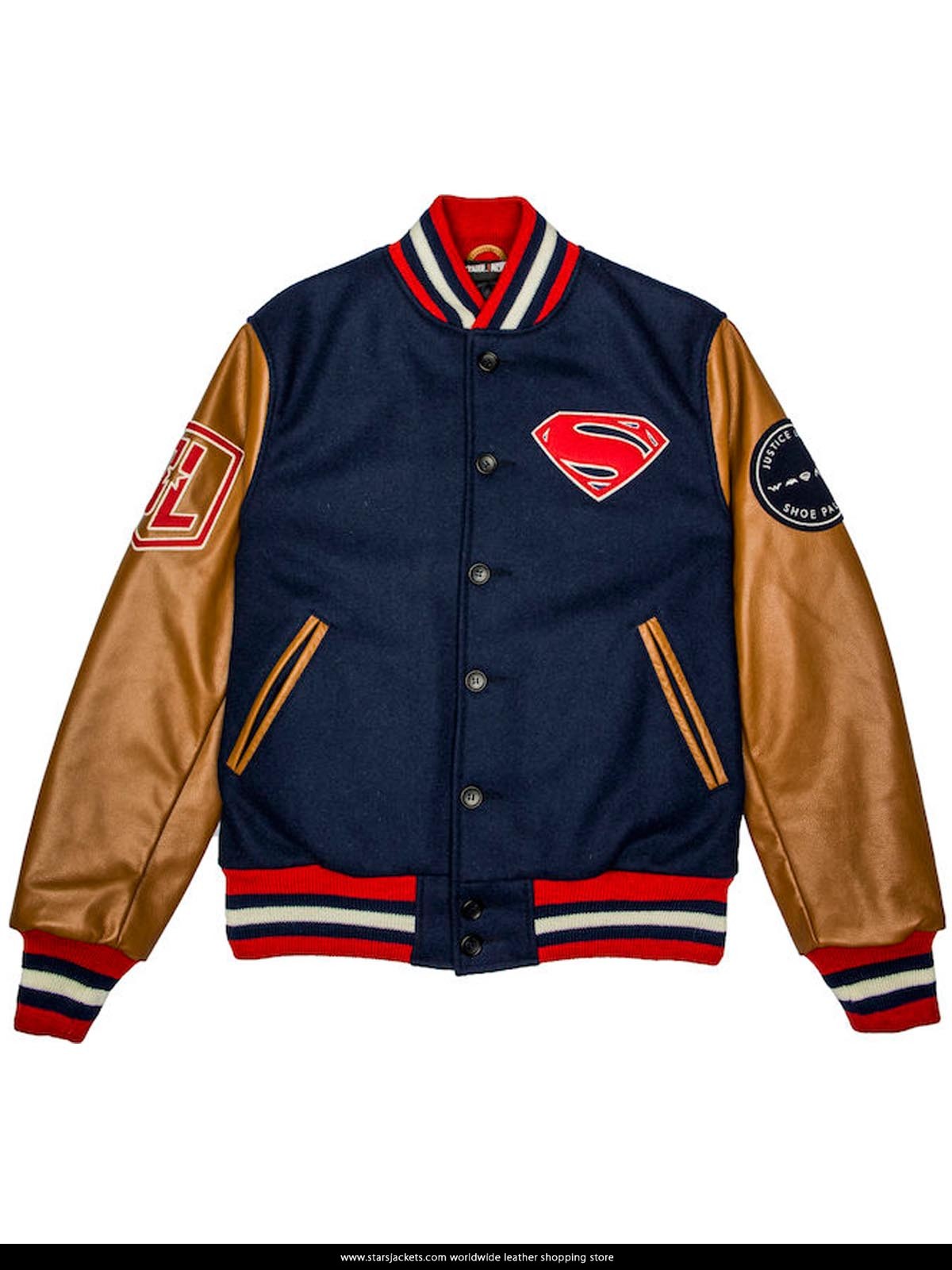 Superman Letterman Jacket | bet.yonsei.ac.kr