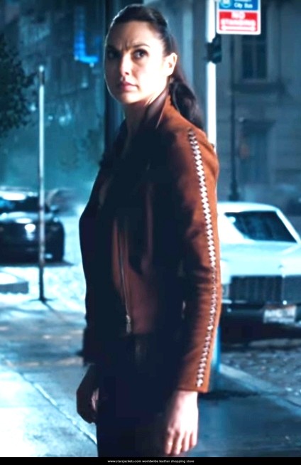 Gal Gadot Brown Jacket For Women - Stars Jackets