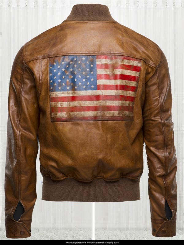 Iron Bomber America Flag Jacket