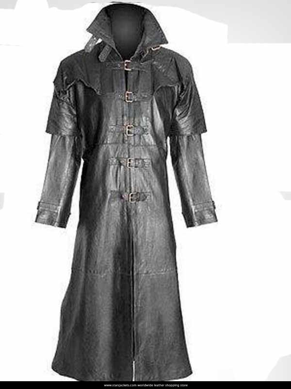 Hugh Jackman Van Helsing Leather Coat - Stars Jackets