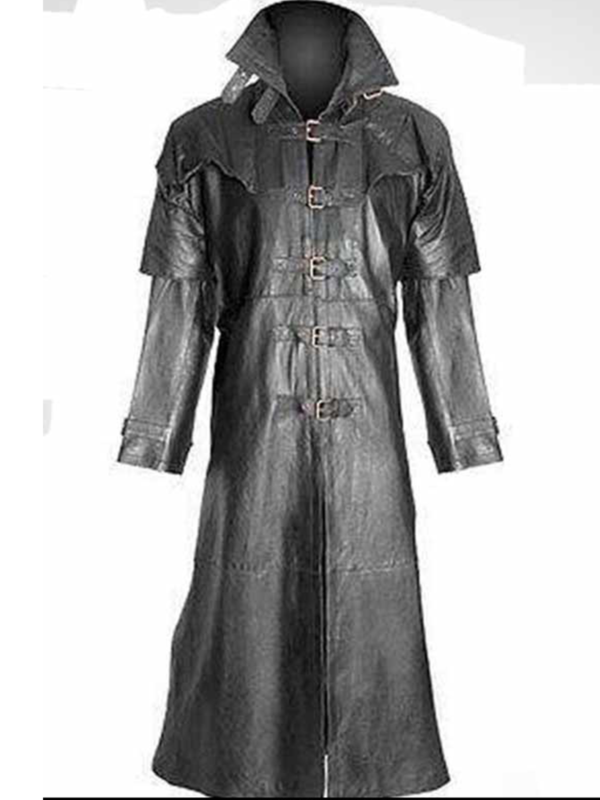 Мужской кожаный плащ спб. Mens Coat long Jacket Gothic Steampunk с капюшоном. Кожаный Black Duster Coat. Мужской плащ Готический тренч Bloodborne. Leather Coat Jacket Duster.