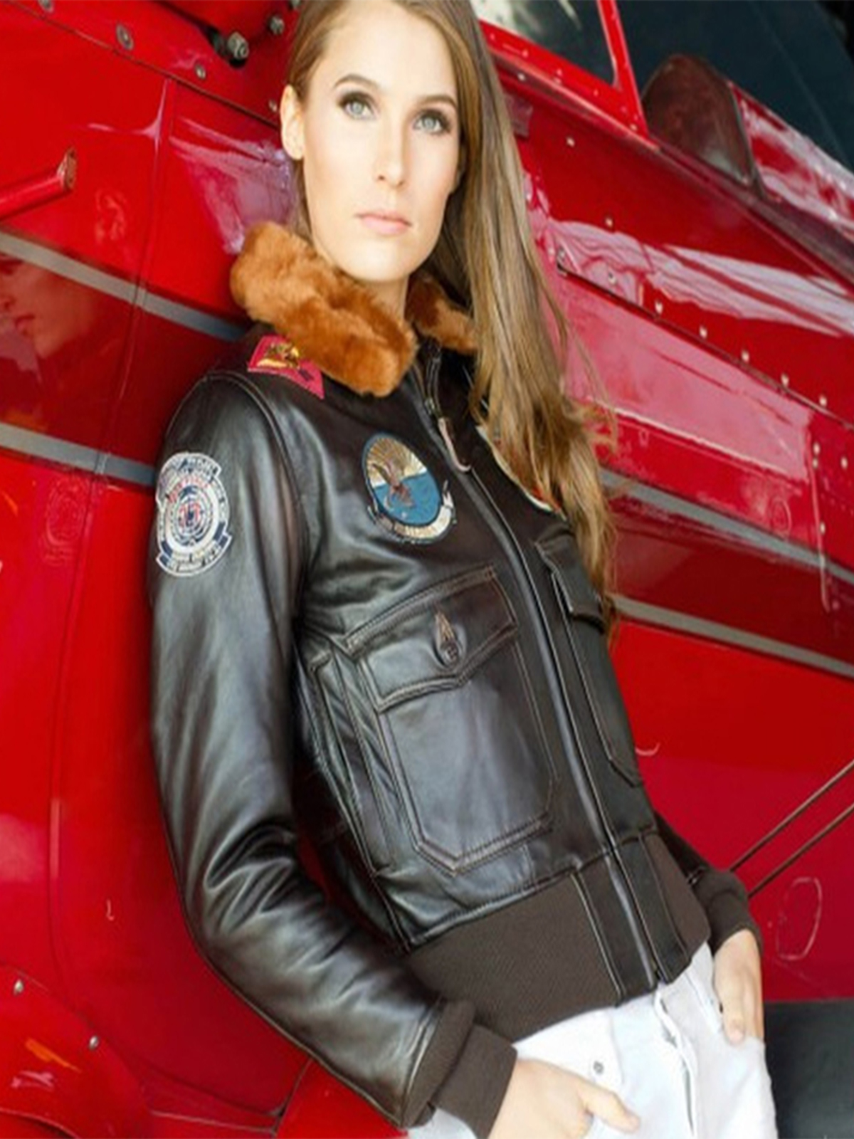 Women's Top Gun Licensed Bomber Jacket