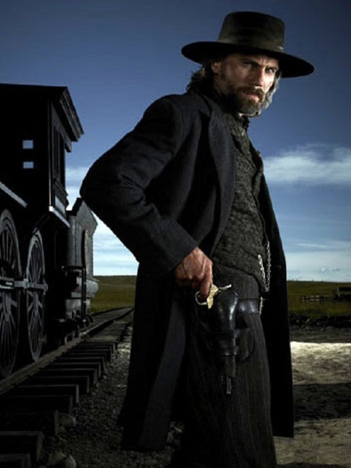 Anson Mount Hell on Wheels Black Coat