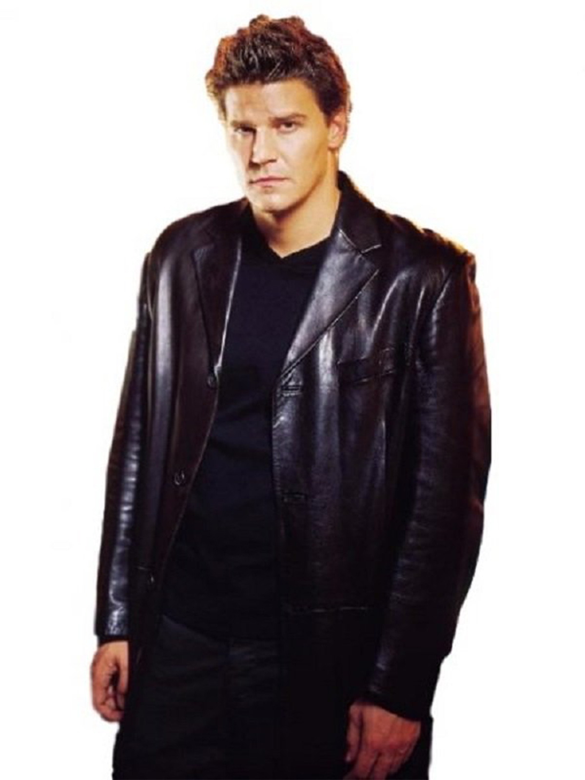 David Boreanaz Angel Leather Coat