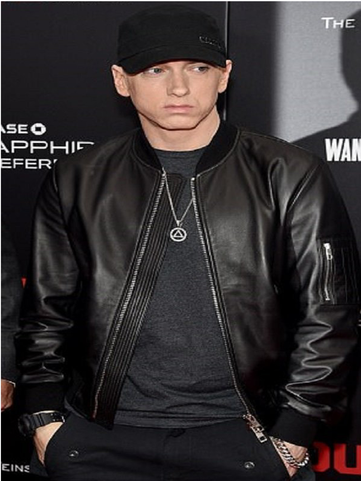 Eminem shop leather jacket