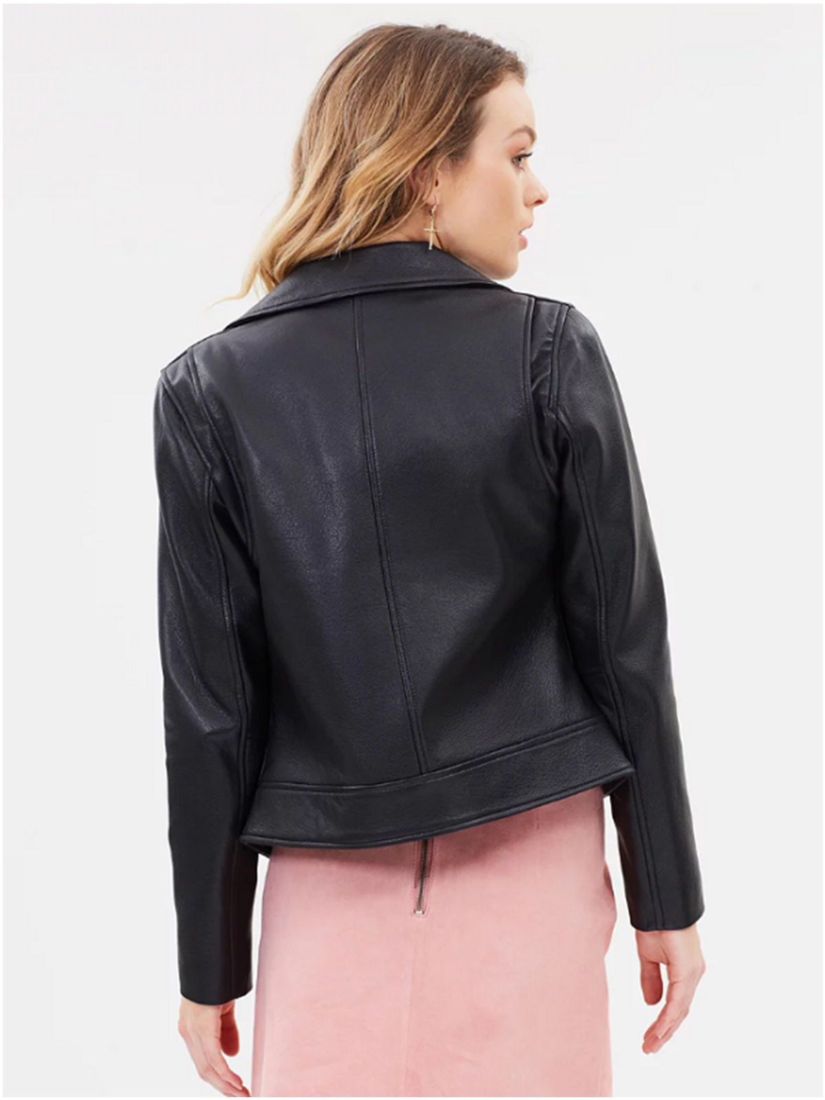 Enna Pelly Ladies Black Leather Jacket