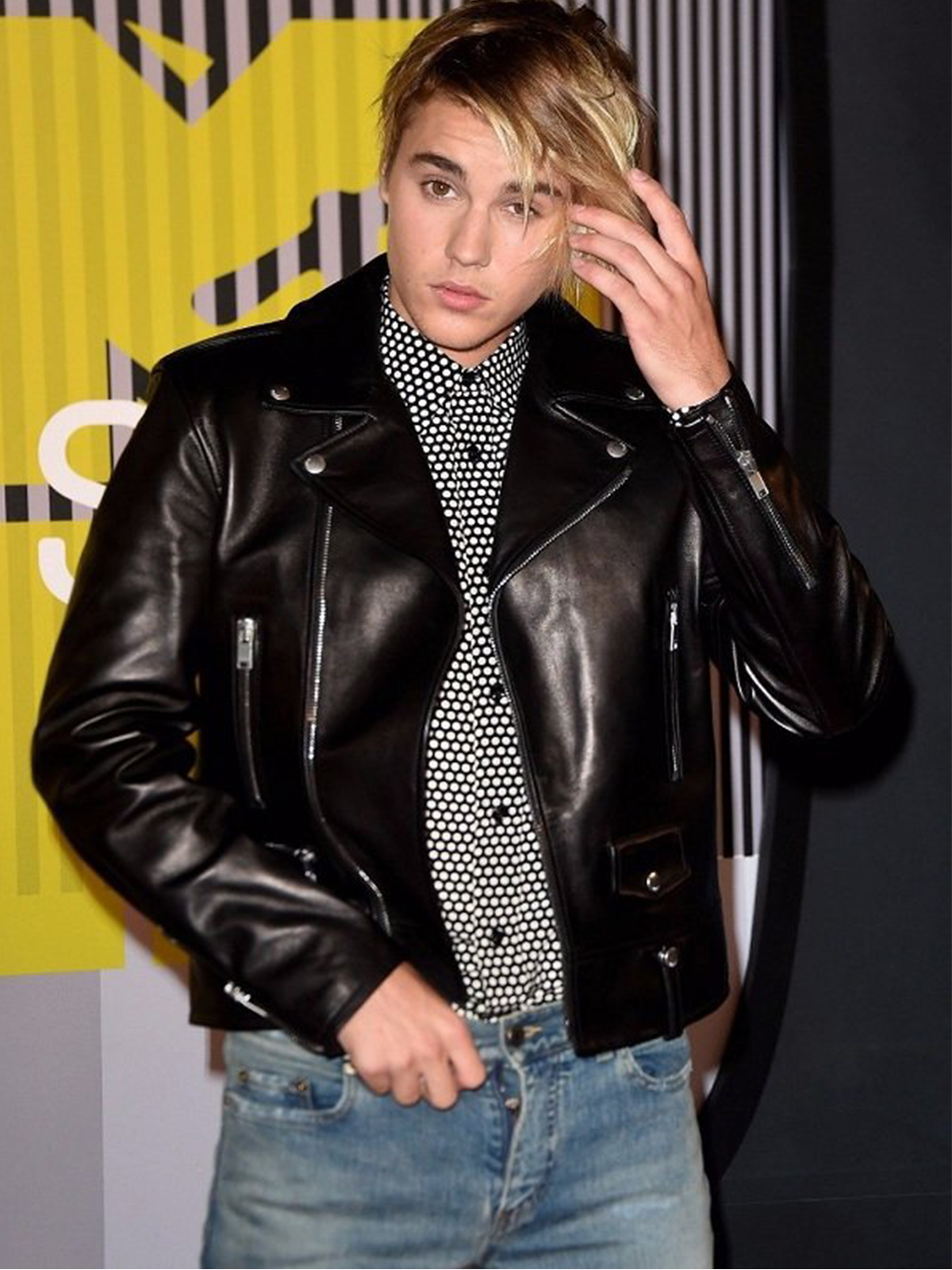 Justin Bieber Motorcycle Leather Jacket