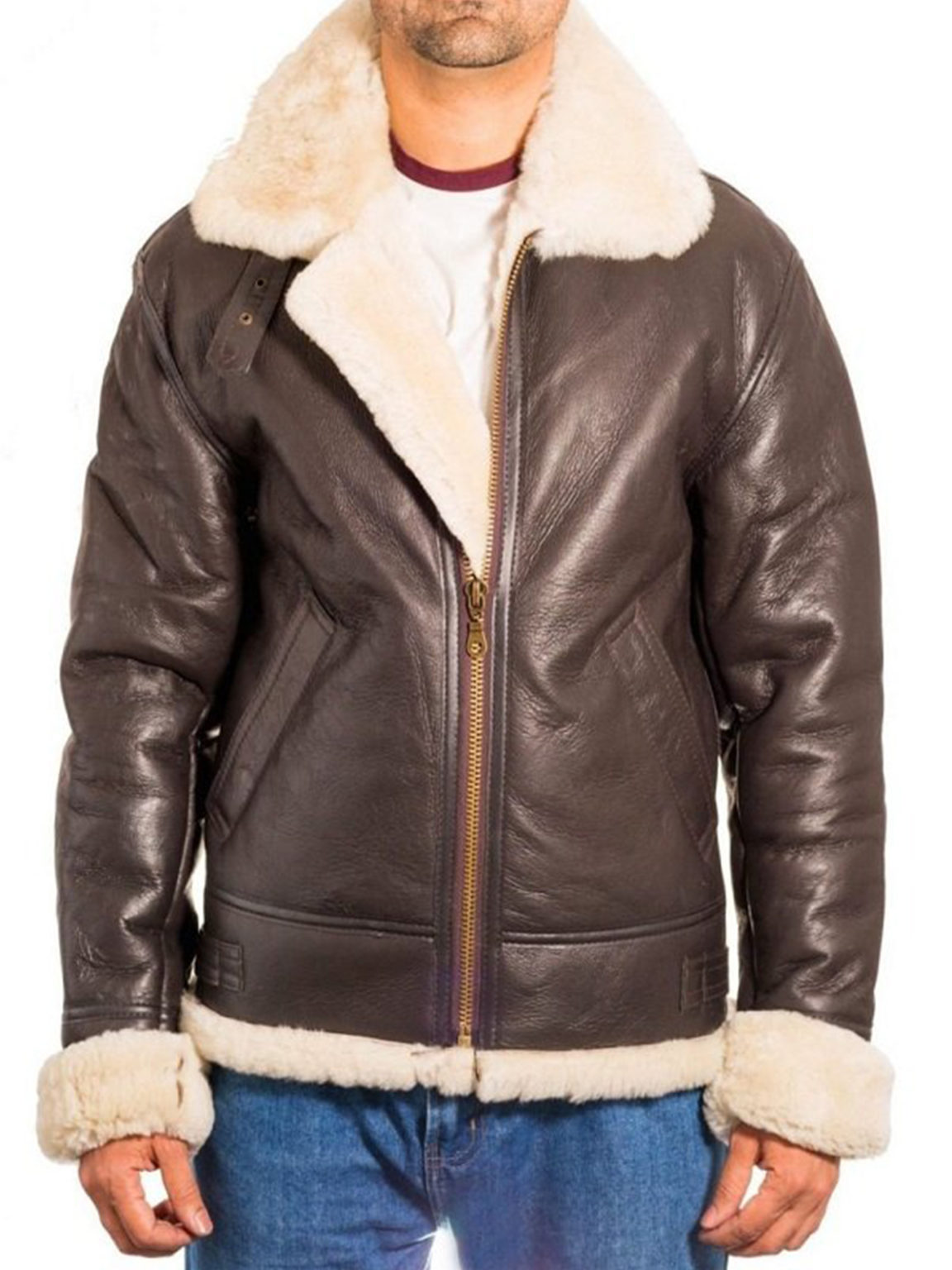 Michael B Jordan Shearling Leather Jacket - Stars Jackets