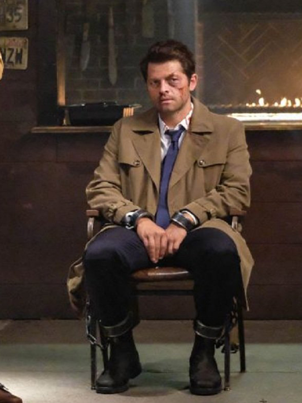 Misha Collins Supernatural Trench Coat