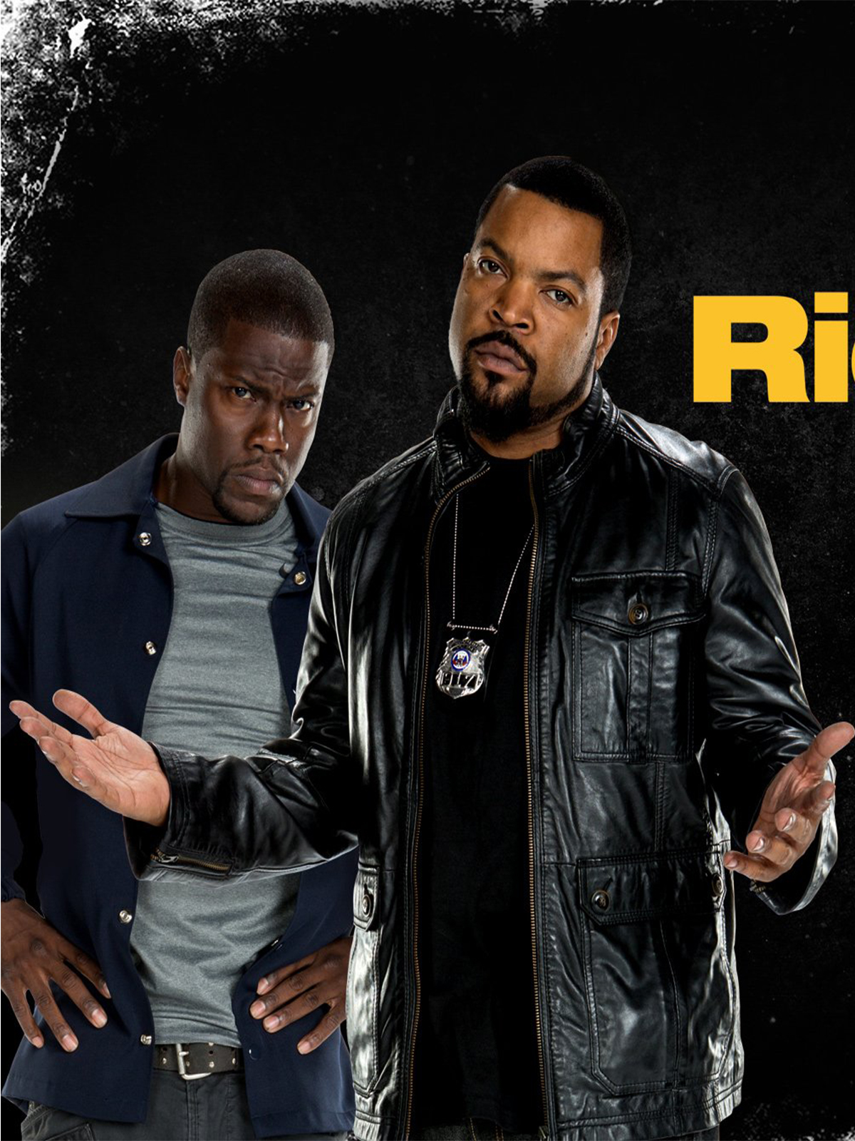 Ride Along Payton Ice Cube James Black Leather Jacket