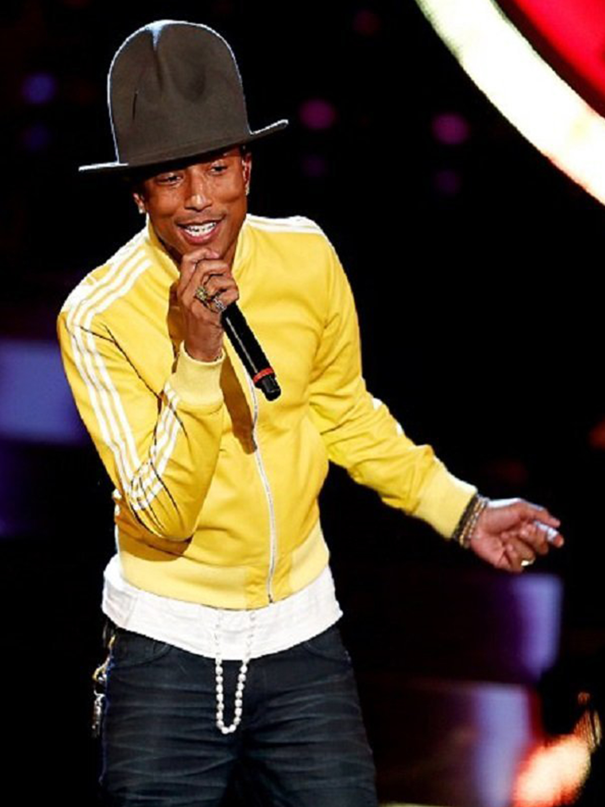 pharrell williams padded jacket