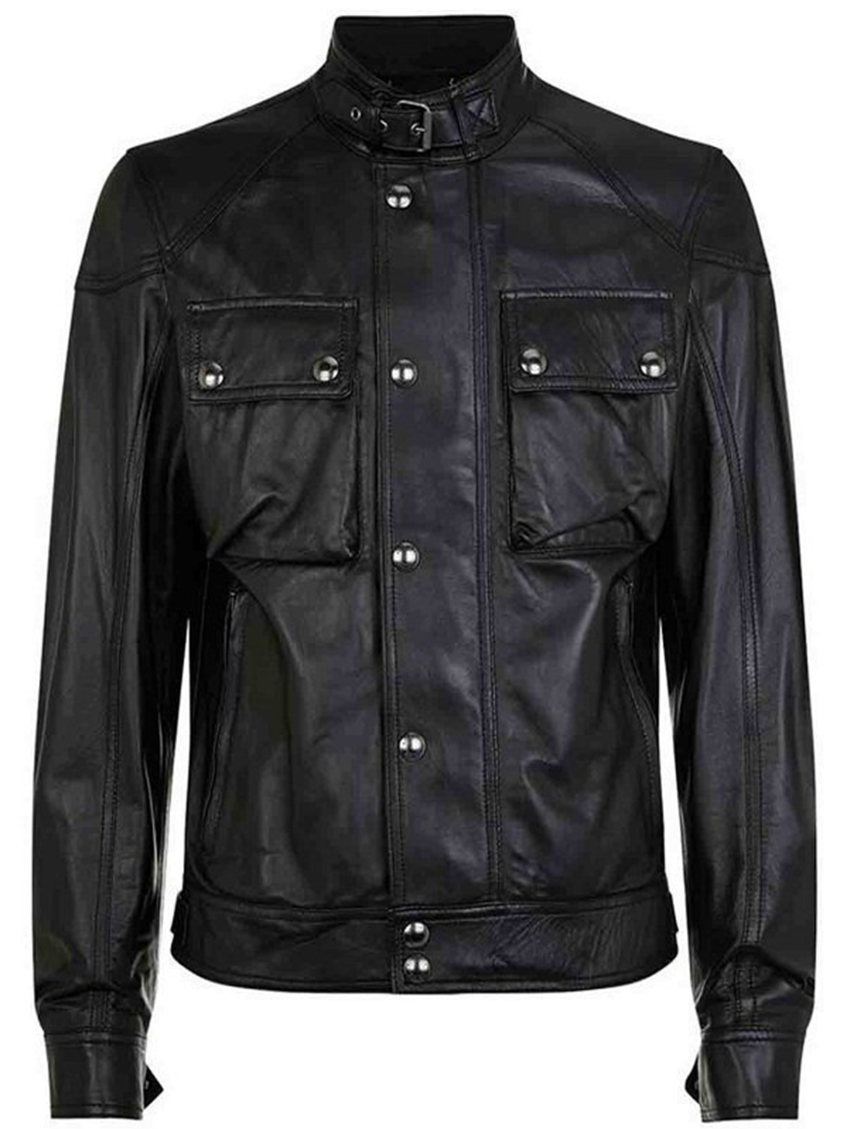 Richard Armitage Hannibal Black Leather Jacket