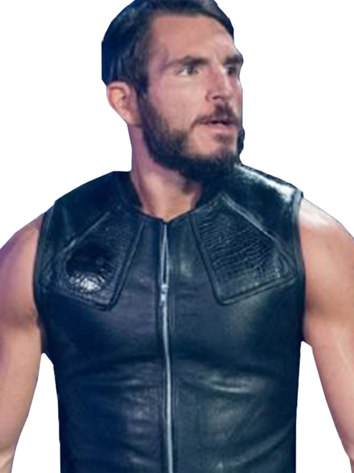 Wrestler John Morrison Leather Vest