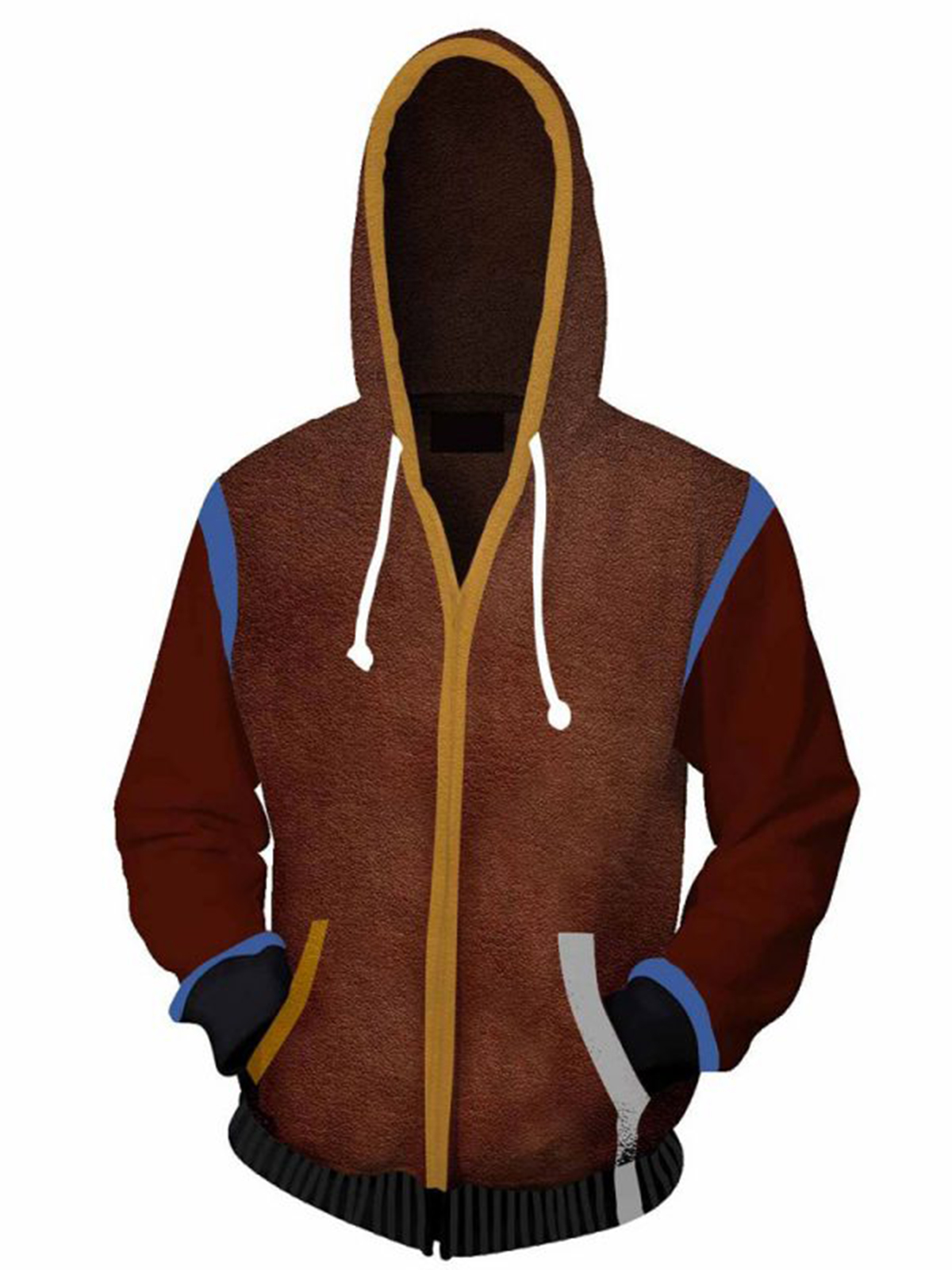 Aiden Caldwell Dying Light 2 Brown Hoodie - Stars Jackets