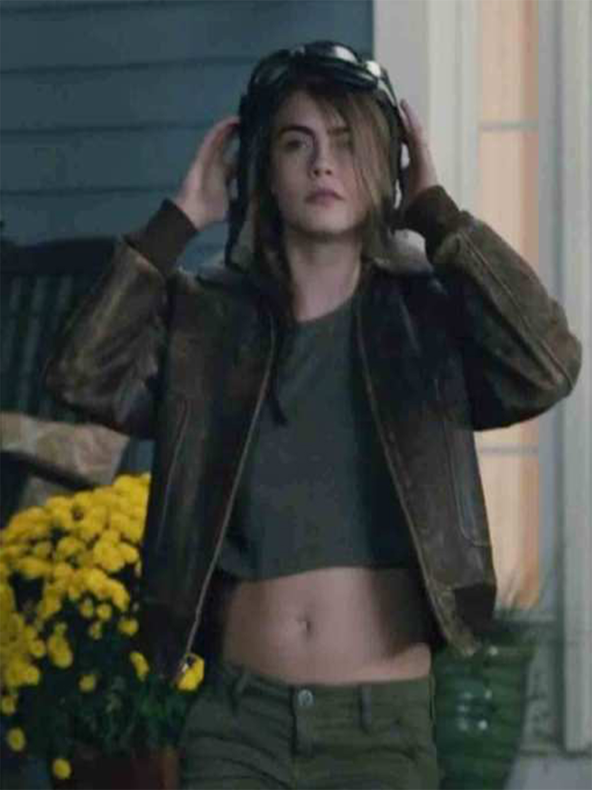 Cara Delevingne Paper Towns Leather Jacket