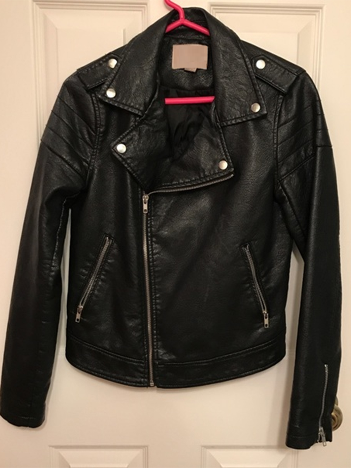 Forever 21 Black Leather Jacket