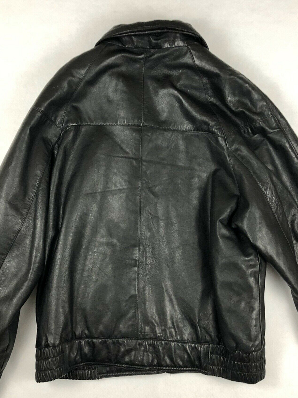 Men’s William Barry Black Leather Jacket