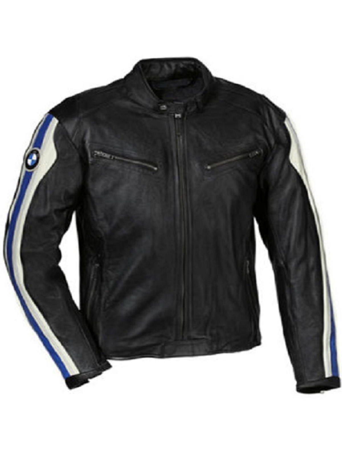 Men's BMW Sports Motorbike Leather Jacket - Stars Jackets
