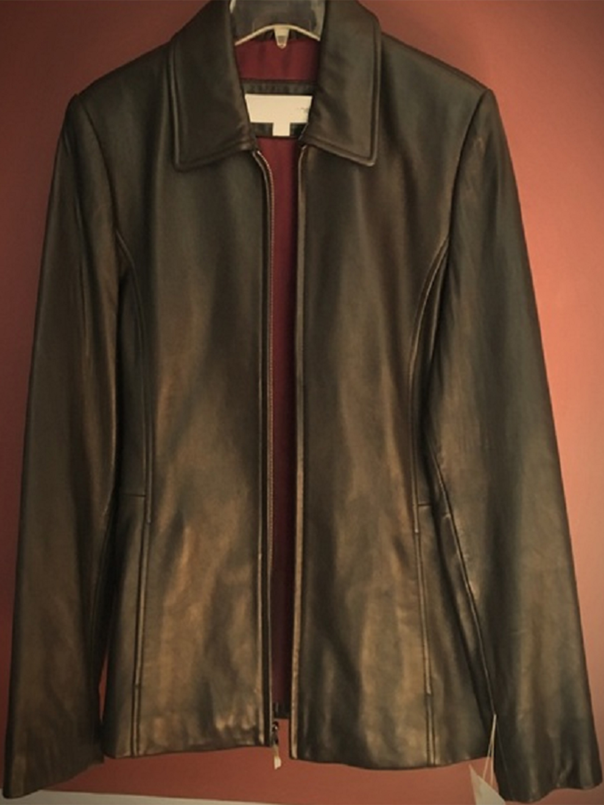Men's Fashion Claiborne Brown Leather Jacket