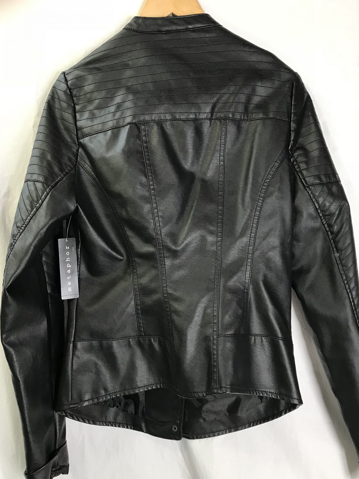 Men's Metaphor Black Leather Jacket