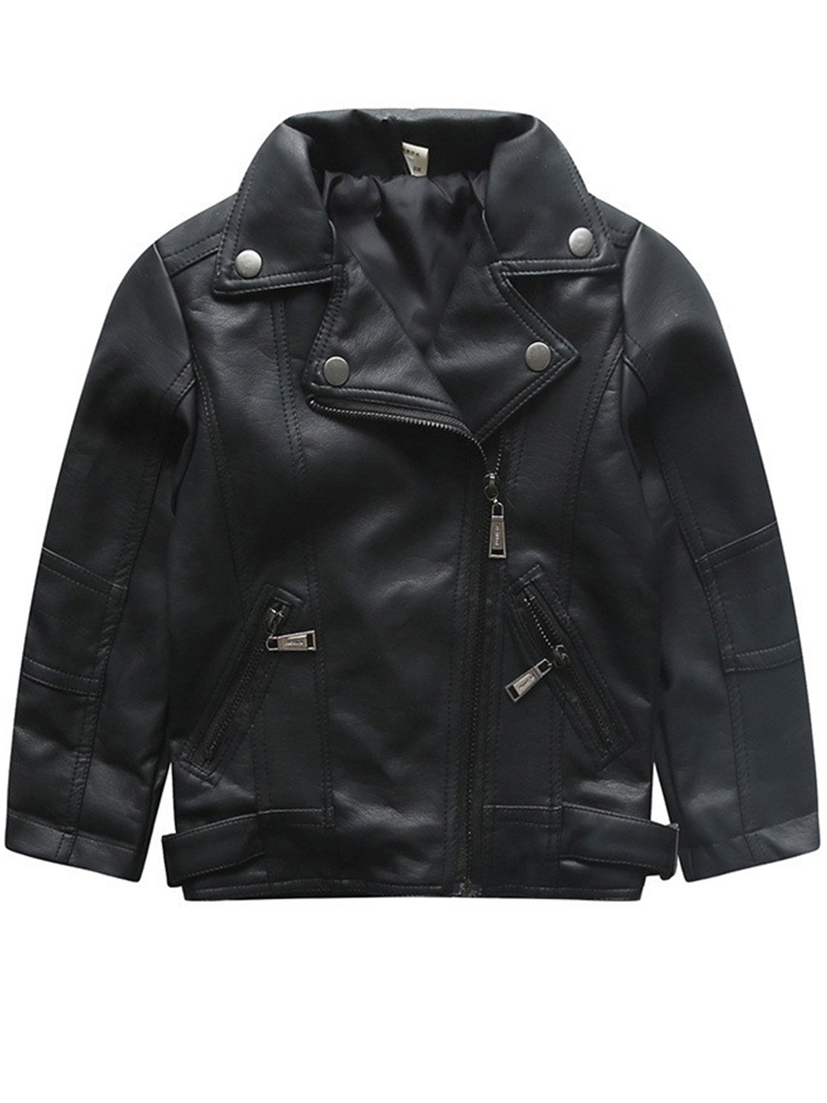 New Toddler Fashion Children Leather Jacket