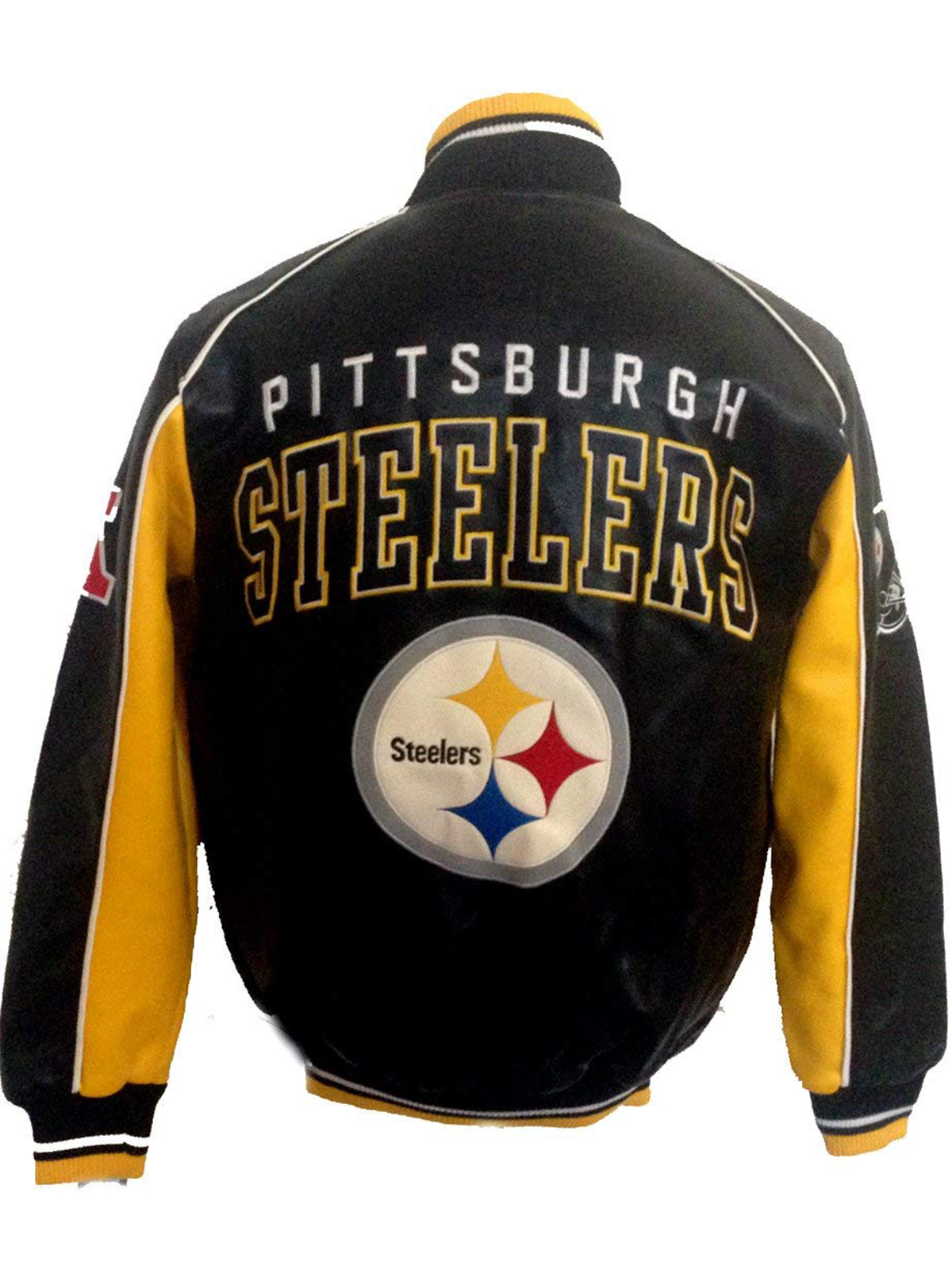 Pittsburgh NFL Steelers Leather Jacket
