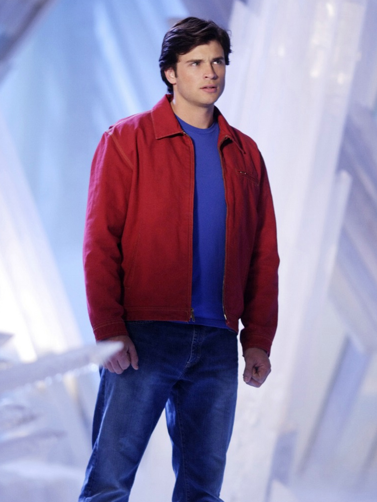 Smallville Clark Kent Red Cosplay Costume Jacket