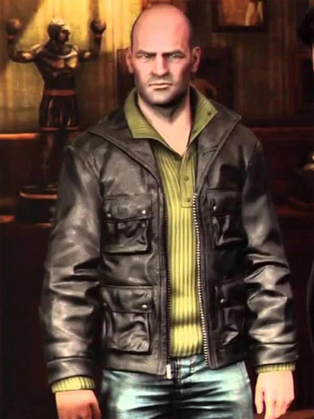 Charlie Cutter Uncharted 4 Game Jacket