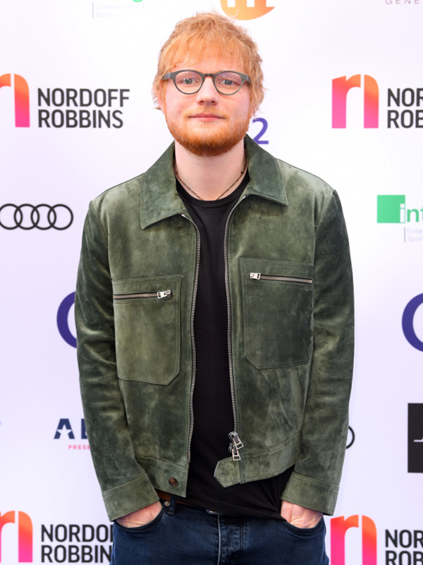 Buy Now ED Sheeran Suede Leather Jacket