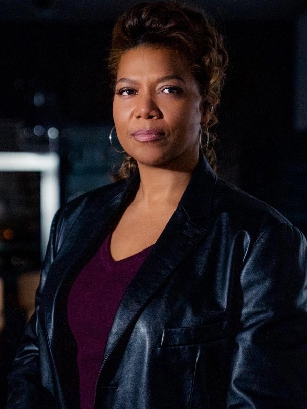 Buy Now The Equalizer Queen Latifah Black Leather Coat