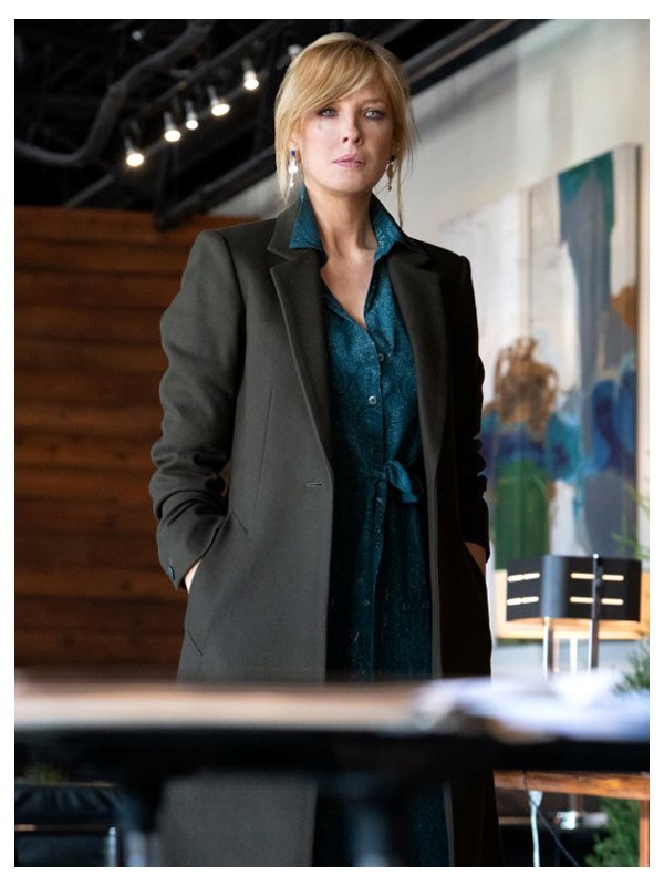 Beth Dutton Yellowstone S03 Long Trench Coat Stars Jackets