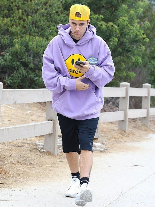 Justin bieber outlet oversized hoodie