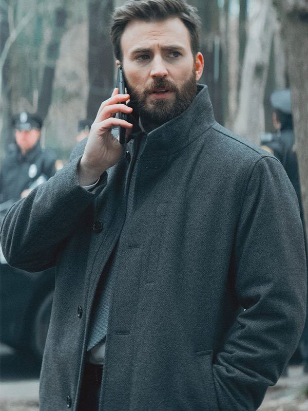 Defending Jacob Chris Evans Wool Coat Stars Jackets