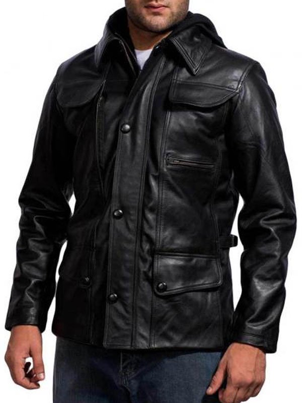 Terminator 5 Arnold Schwarzenegger Leather Jacket