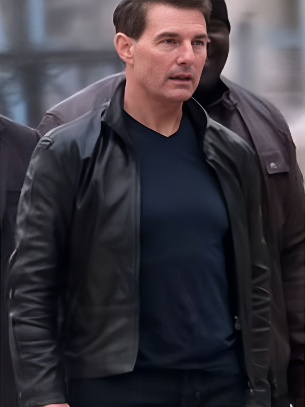 Tom Cruise Brown Jacket | Brown Distressed jacket