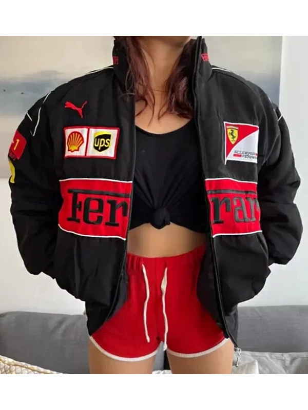 FERRARI VINTAGE F1 JACKET - Stars Jackets